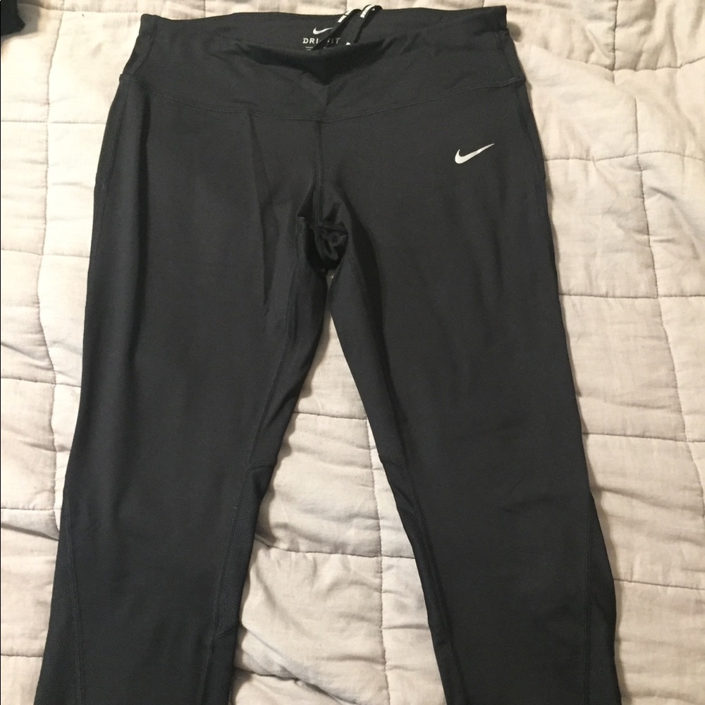 Nike running crops